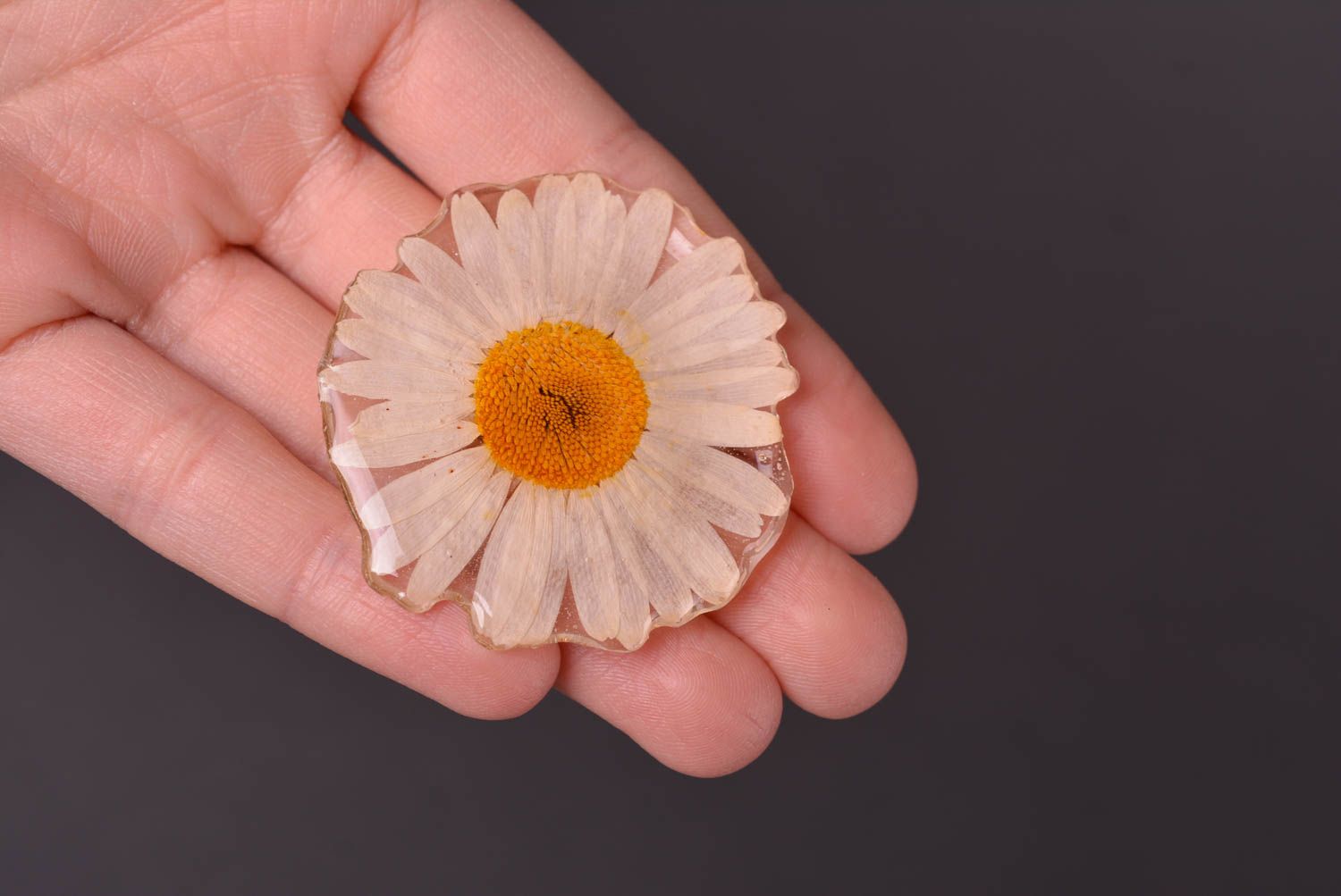 Handmade botanic brooch stylish bijouterie flower accessories modern jewelry photo 2