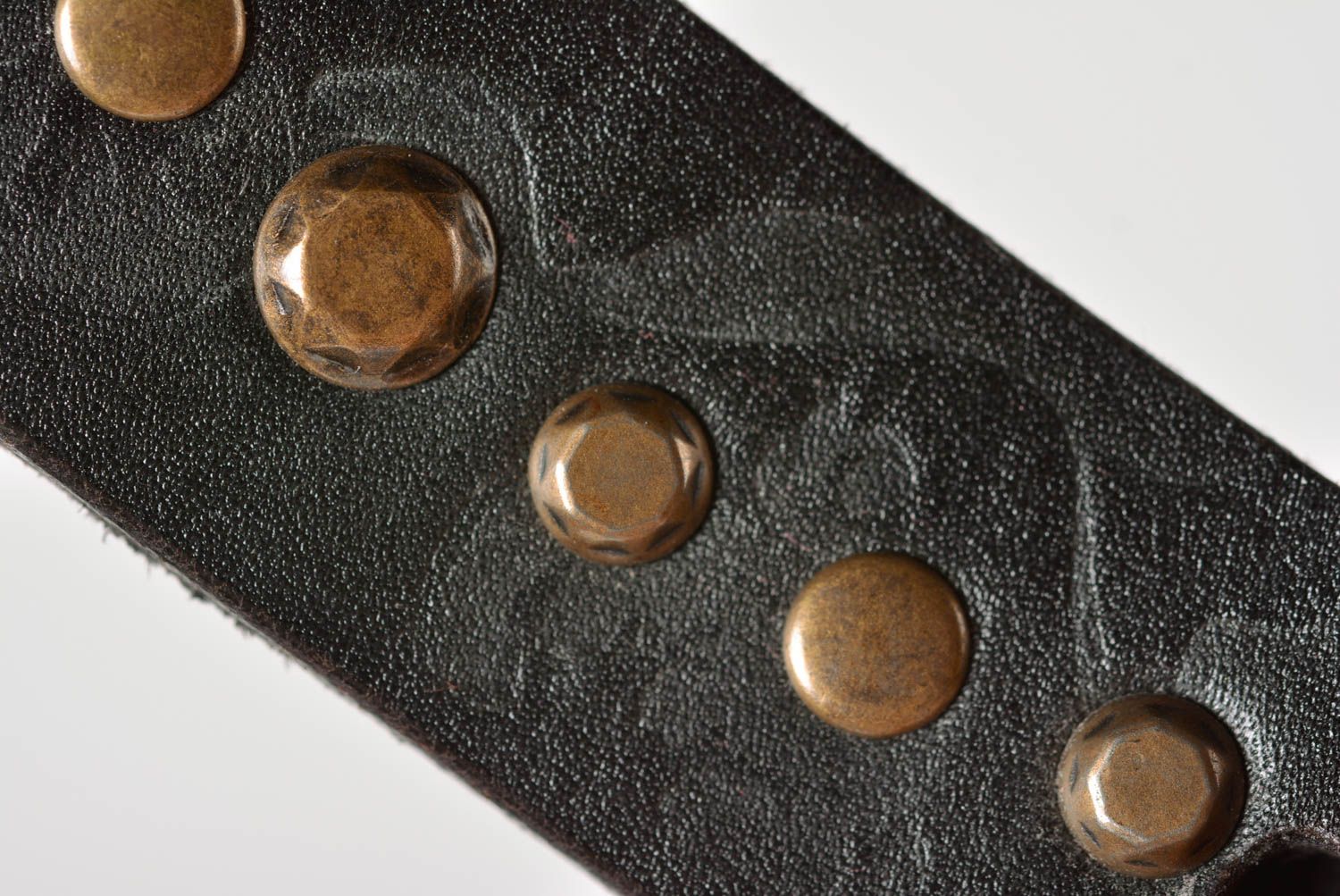 Handmade belt for men designer men belts handmade leather goods presents for him photo 4