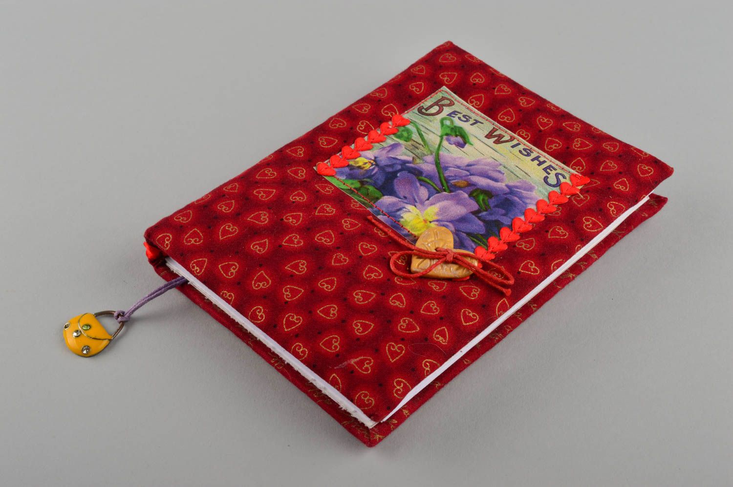Handmade elegant notebook scrapbooking notepad beautiful notebook for women photo 1