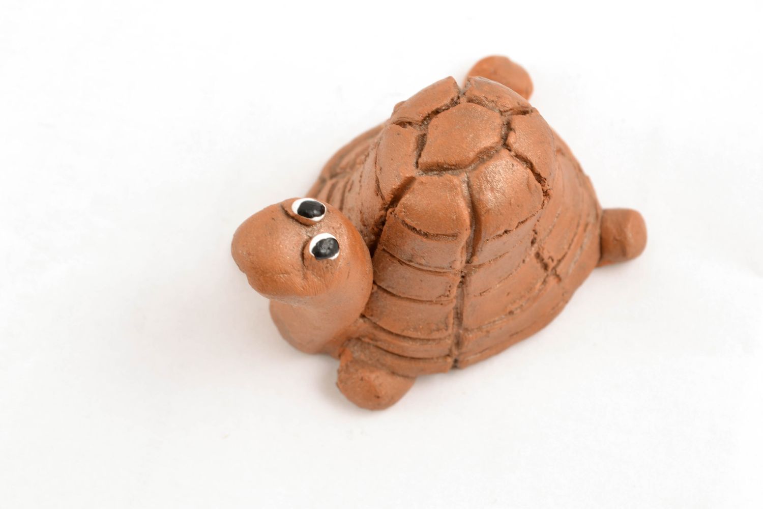 Clay fridge magnet in the shape of turtle photo 3