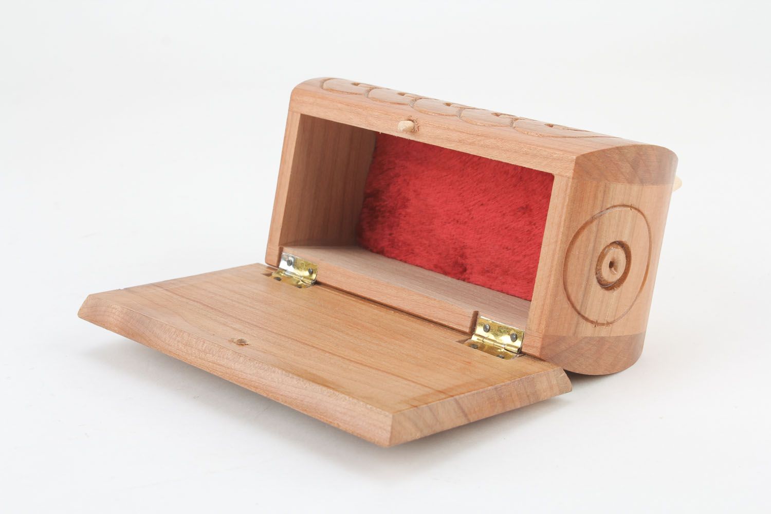 Rectangular wooden box photo 2