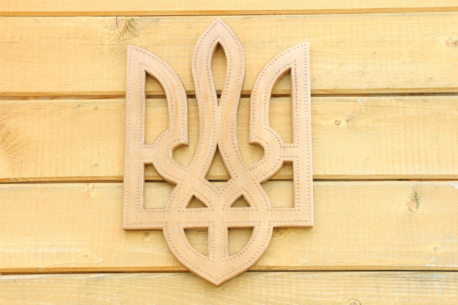 Wand Deko aus Holz im ukrainischen Stil foto 5