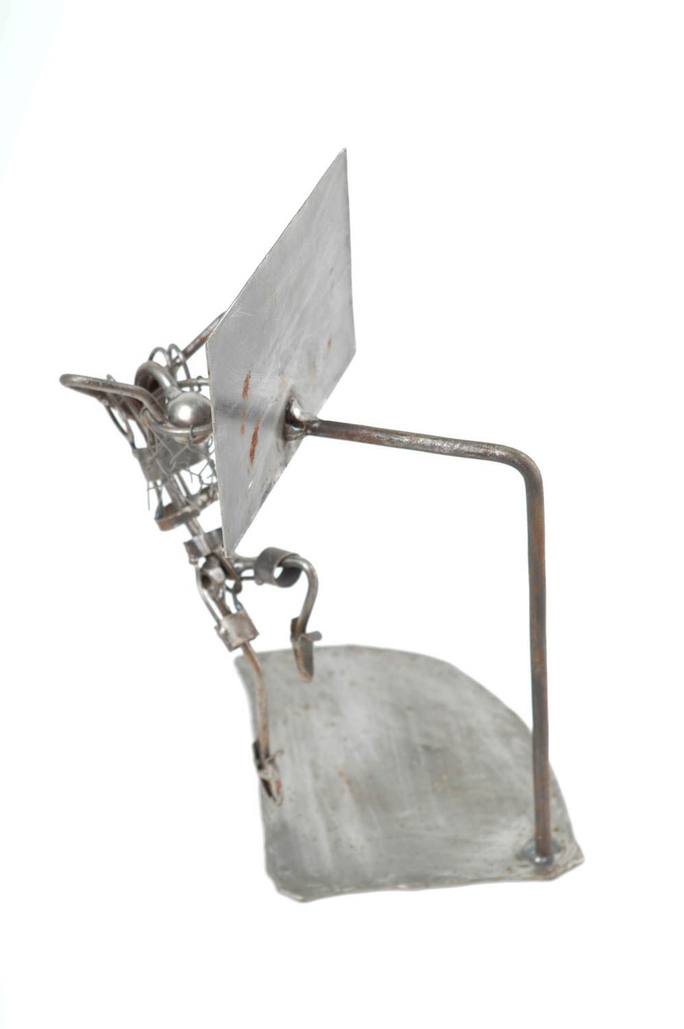 Декор для дома хэнд мэйд фигурка из металла необычный подарок Баскетболист фото 4