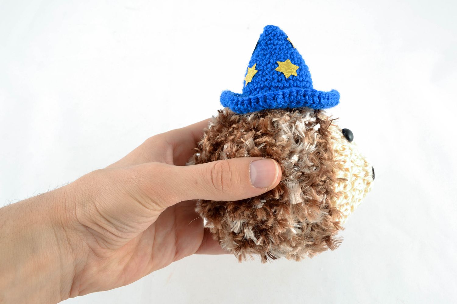 Crochet toy Hedgehog Magician photo 5