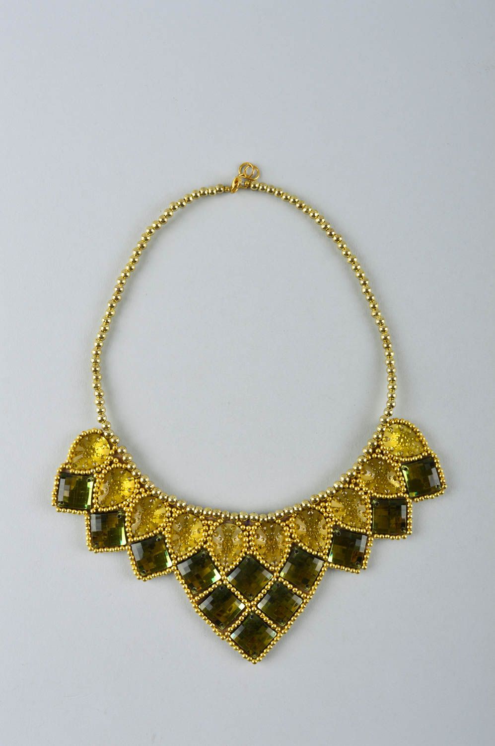 Handmade necklace designer accessory gift ideas elite jewelry bead necklace photo 2
