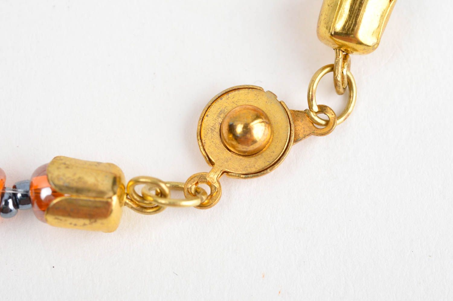 Ожерелье из бисера украшение ручной работы колье из бисера оригинальное фото 4