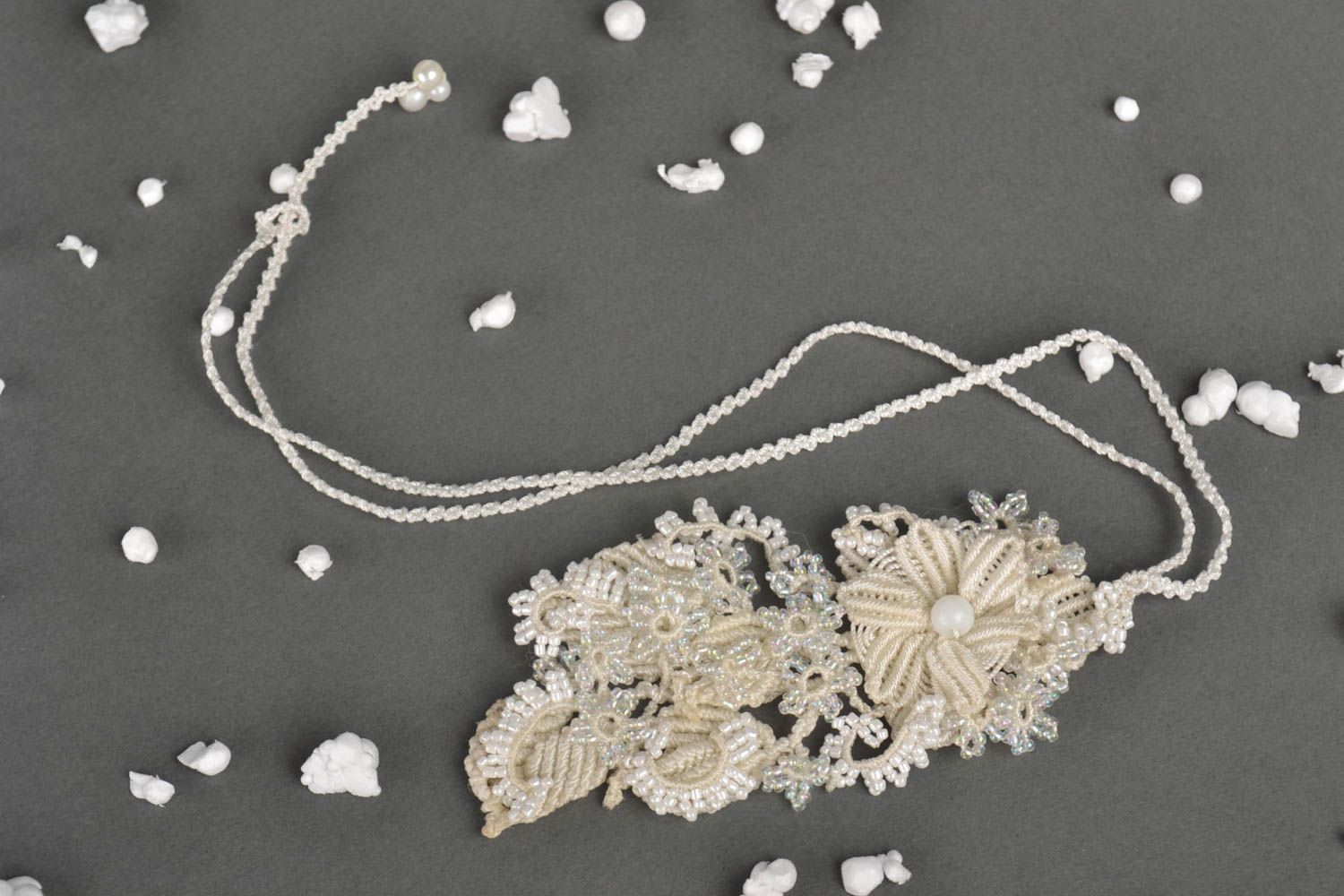 Handmade pendant beads pendant designer pendant gift ideas unusual jewelry photo 1