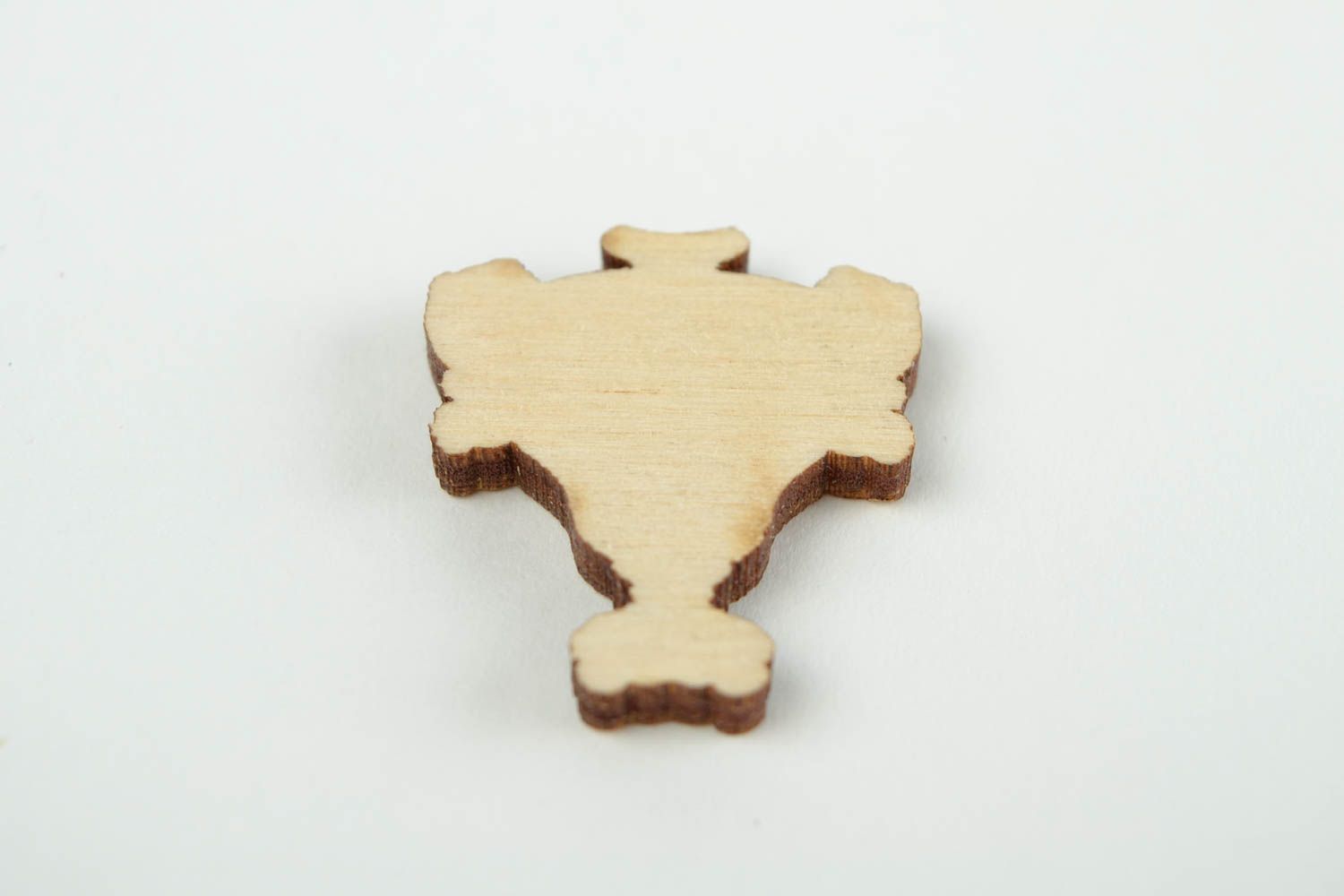 Handgemachte Figur zum Bemalen Holz Rohlinge Miniatur Figur Samowar schön grell foto 5
