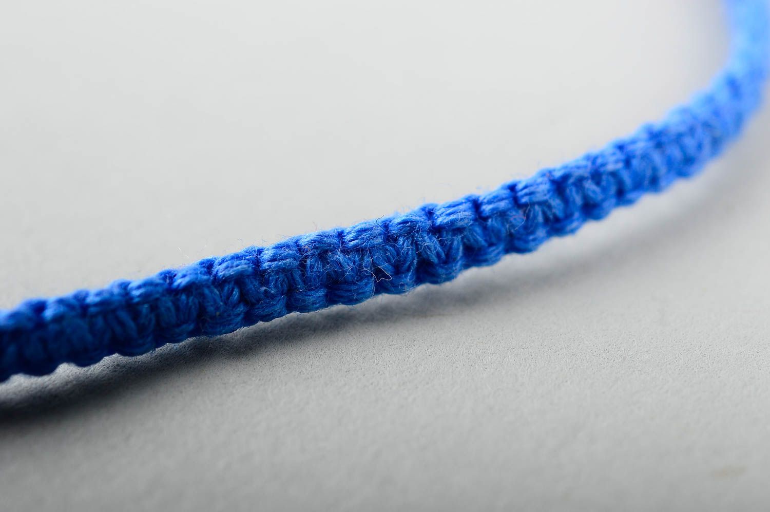 Handmade designer stylish bracelet unusual blue bracelet elegant jewelry photo 5