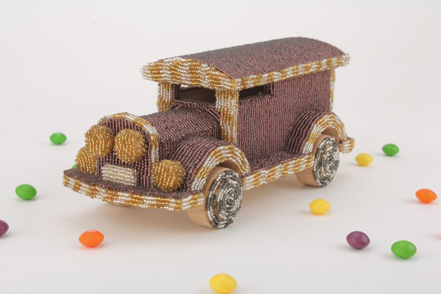 Wooden toy Car photo 1
