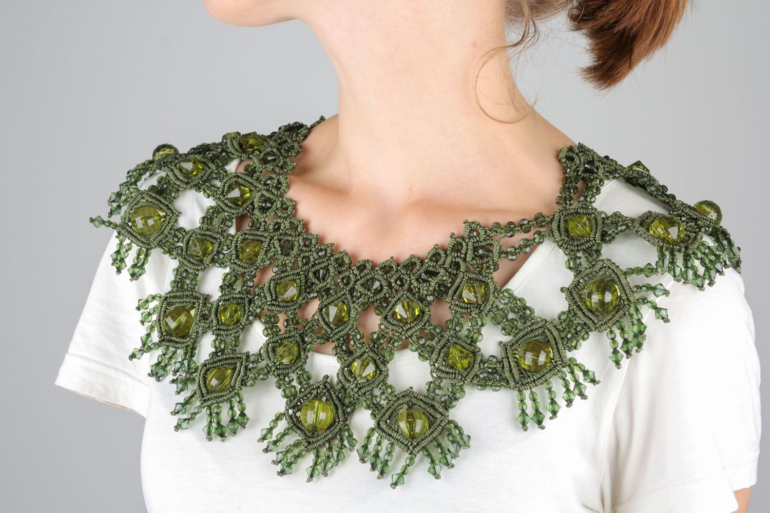Handmade detachable collar photo 1