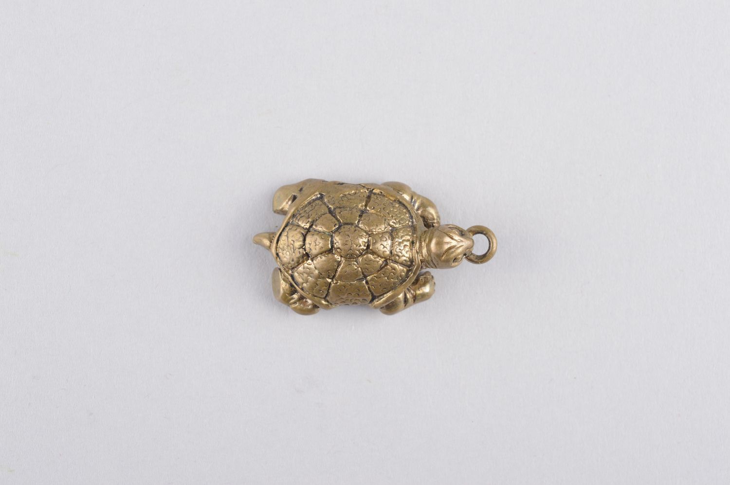 Украшение ручной работы украшение из бронзы кулон на шею женский кулон черепаха фото 3