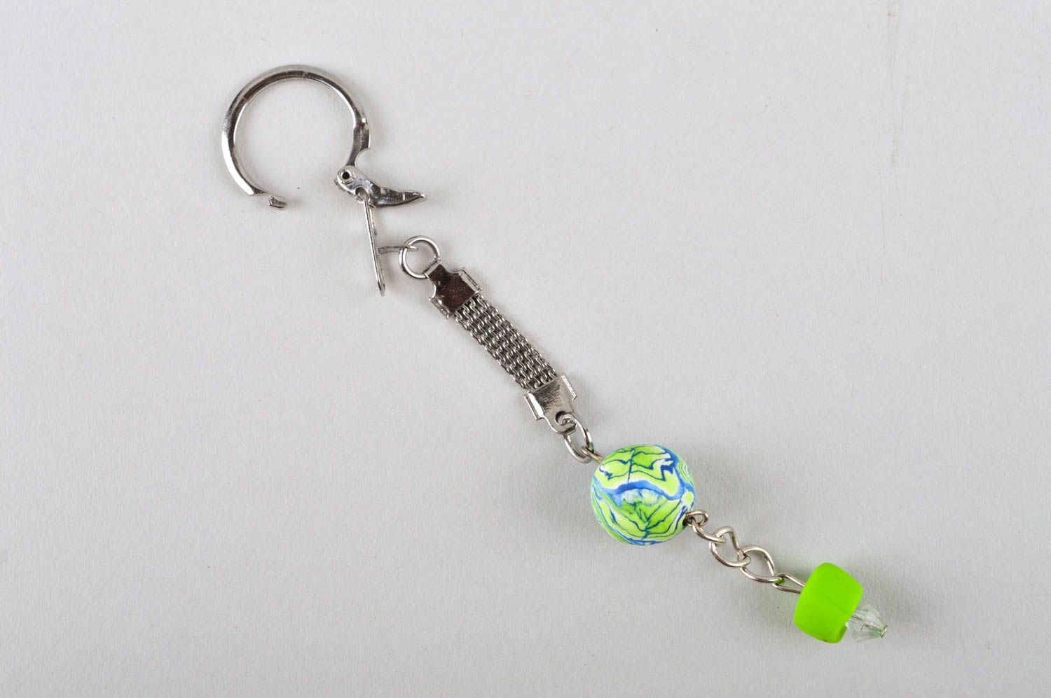 Kleiner Schlüsselanhänger Schlüssel Schmuck Geschenk handmade stilvoll  foto 5