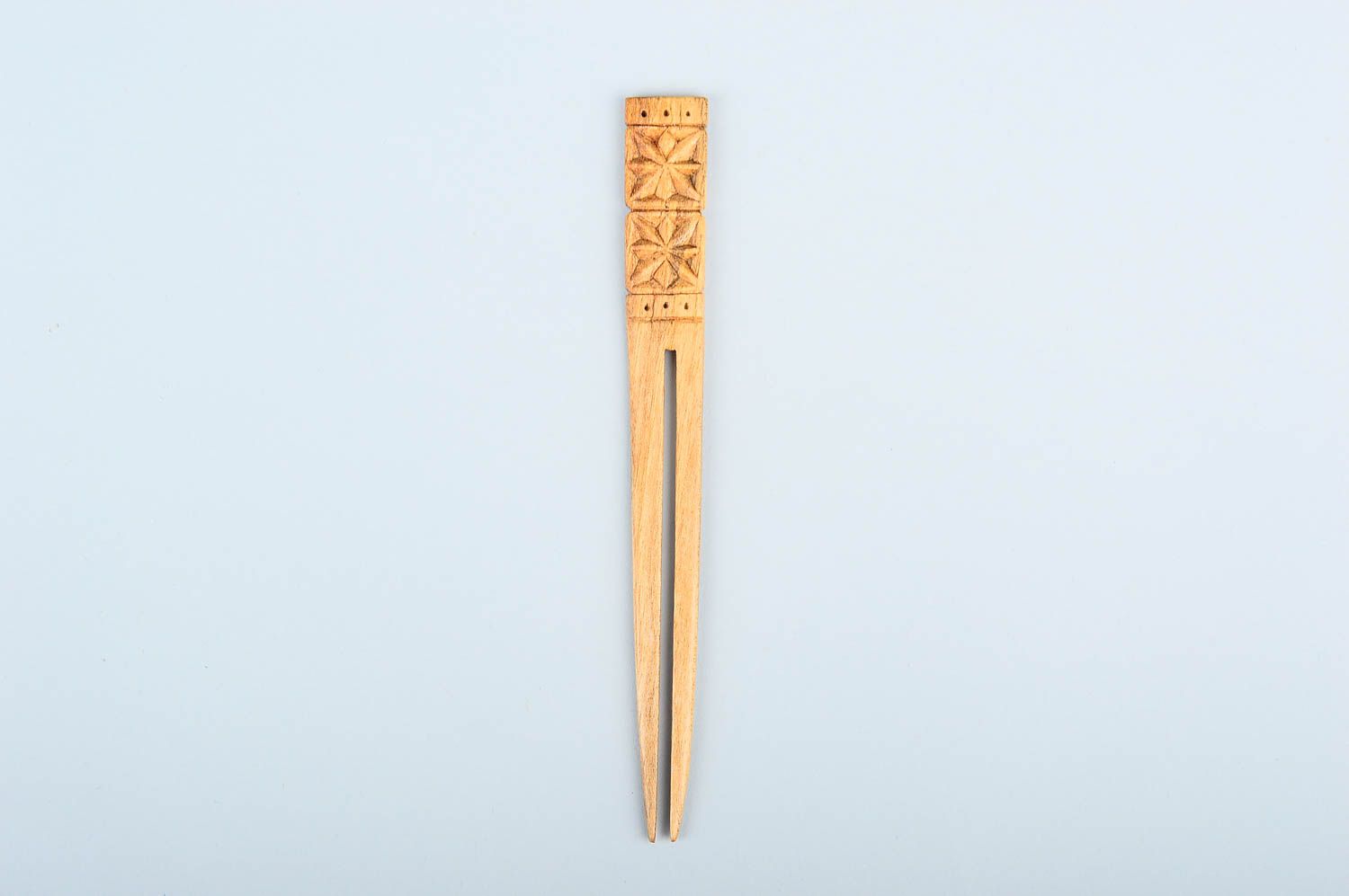 Handmade elite jewelry wooden hair stick beautiful stick for hair style photo 1