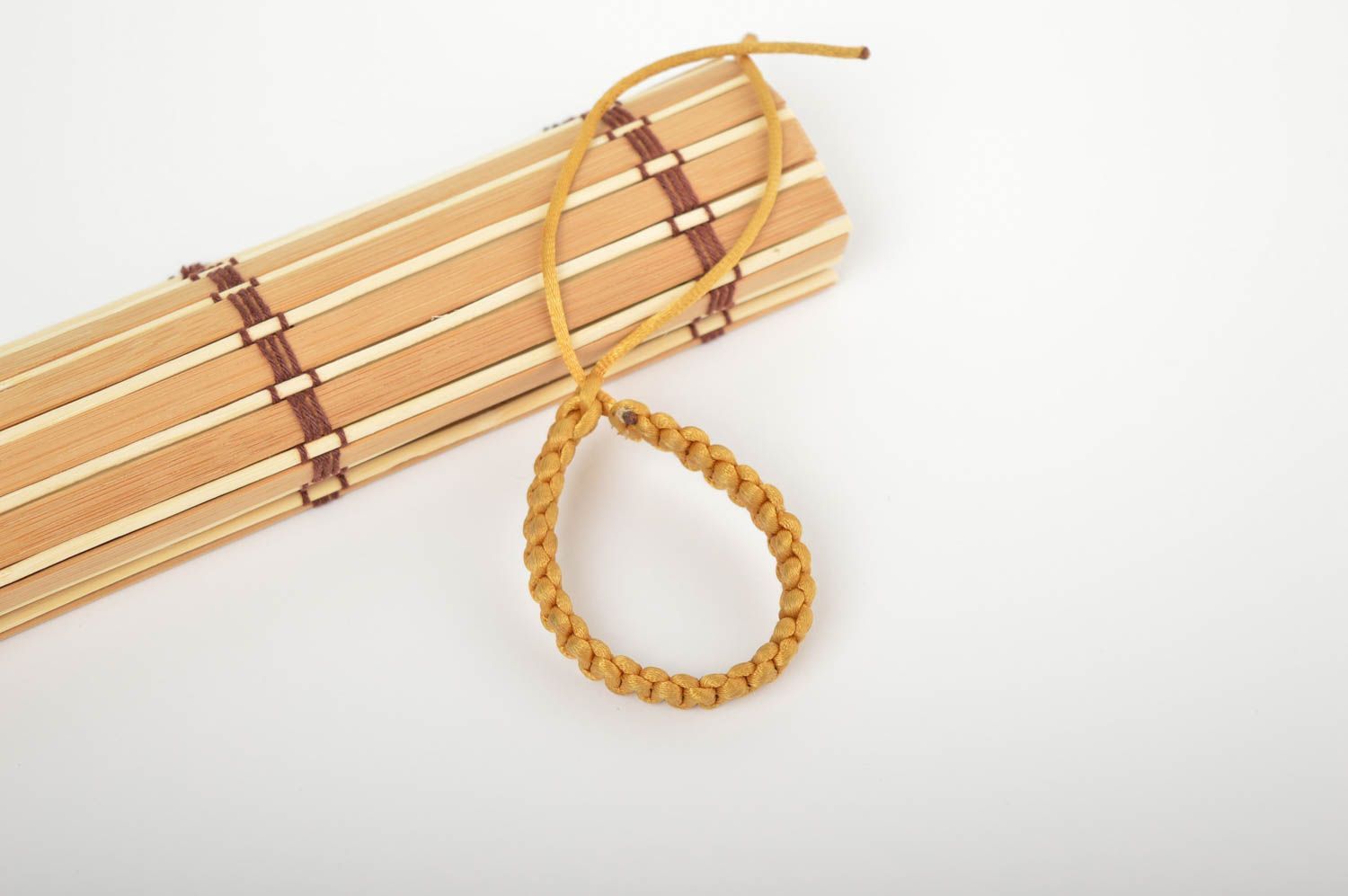 Pulsera artesanal de cordones de nailón accesorio para mujeres regalo original foto 6
