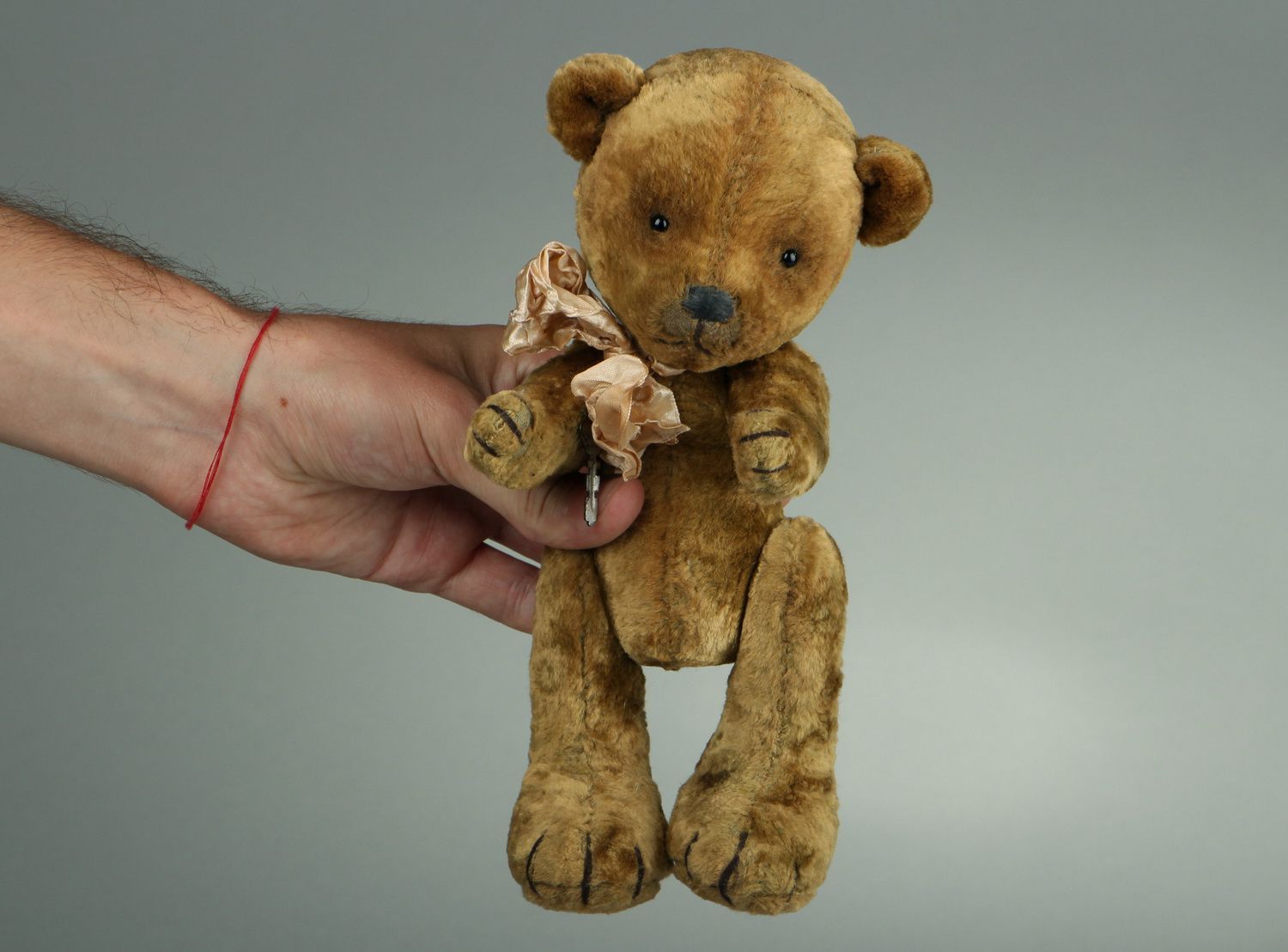 Vintage plush Teddy bear photo 2