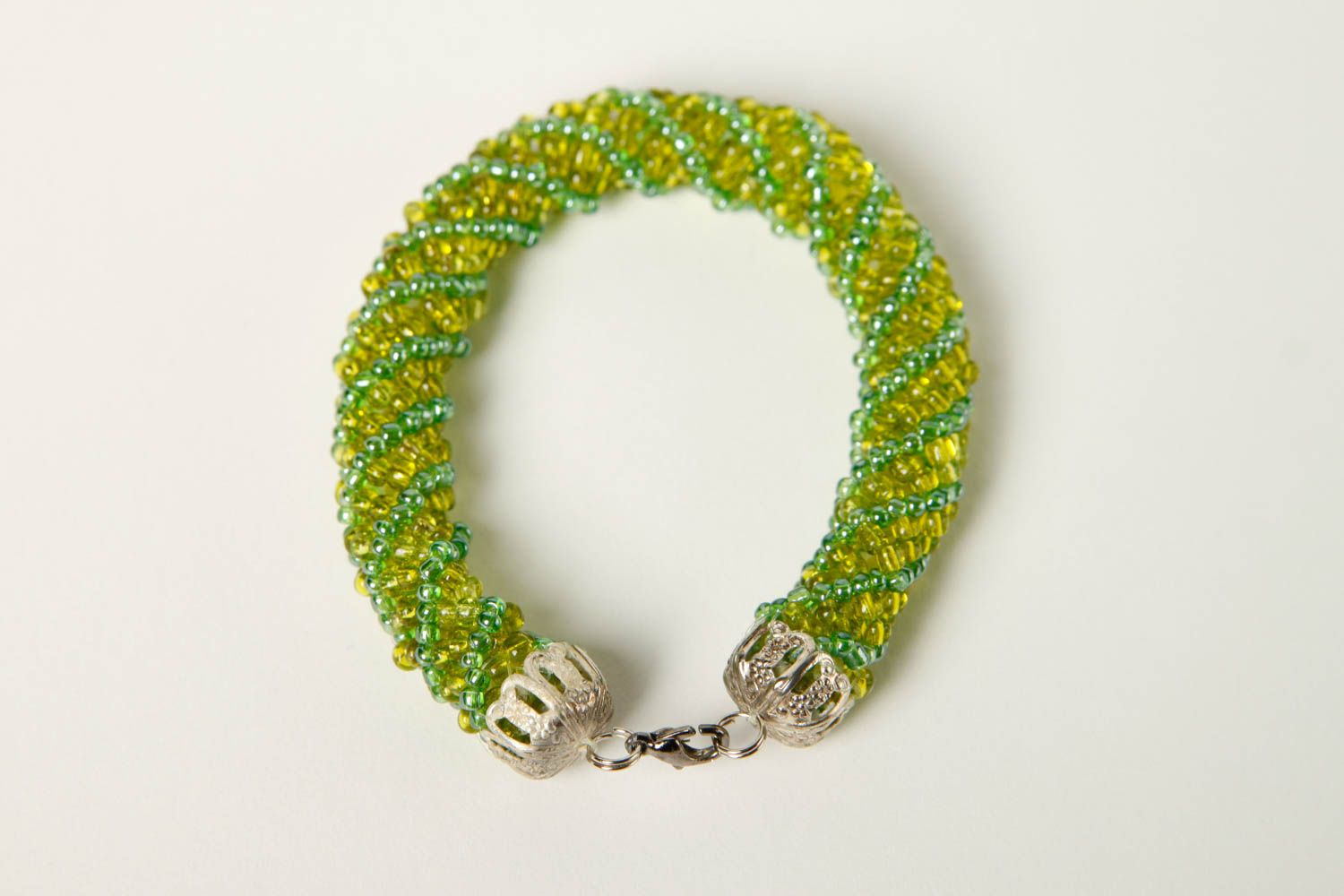 Woven bracelet exclusive bijouterie seed bead jewelry stylish bracelet for girl photo 4
