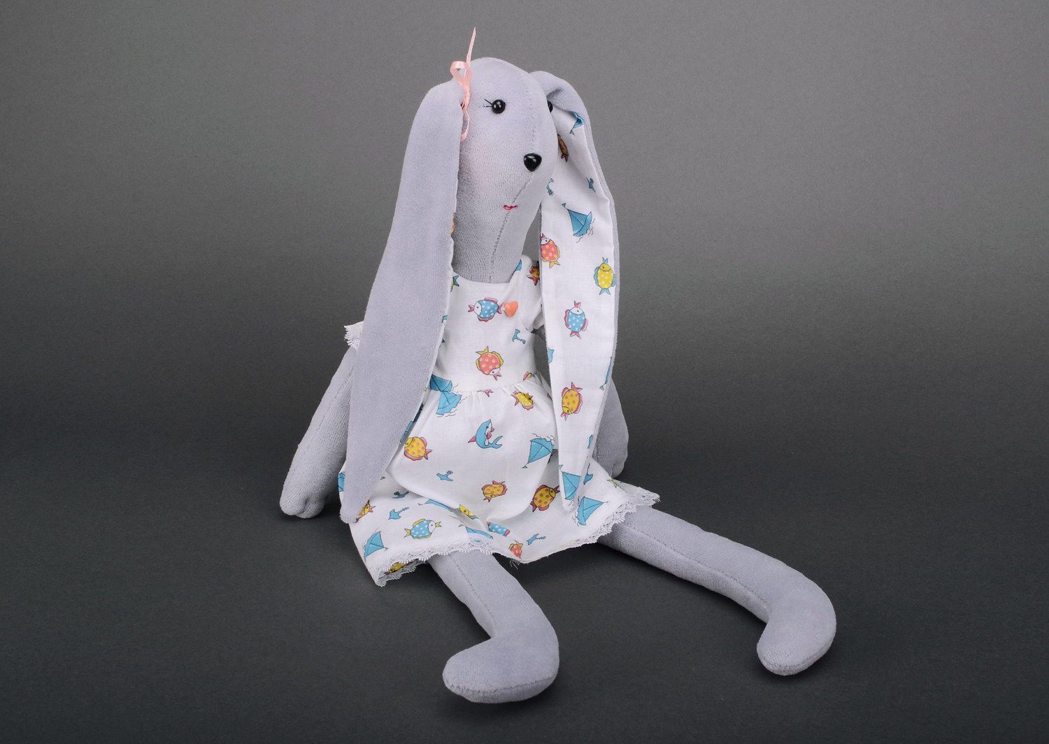 Soft toy Hare photo 4