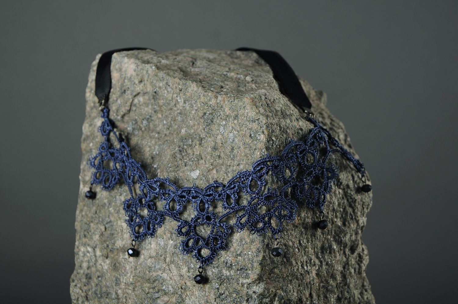 Crocheted necklace photo 3