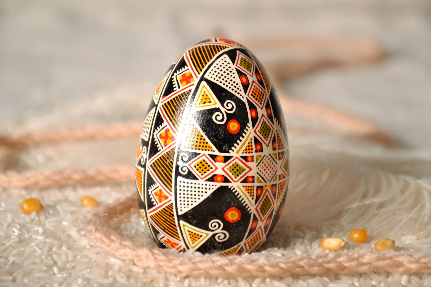 Huevo de Pascua de ganso foto 1