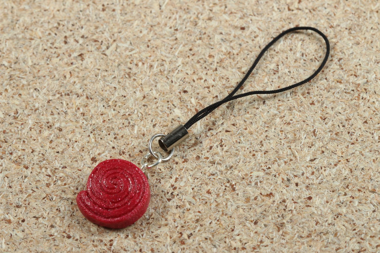 Stylish handmade phone charm best keychain cool keyrings polymer clay ideas photo 1
