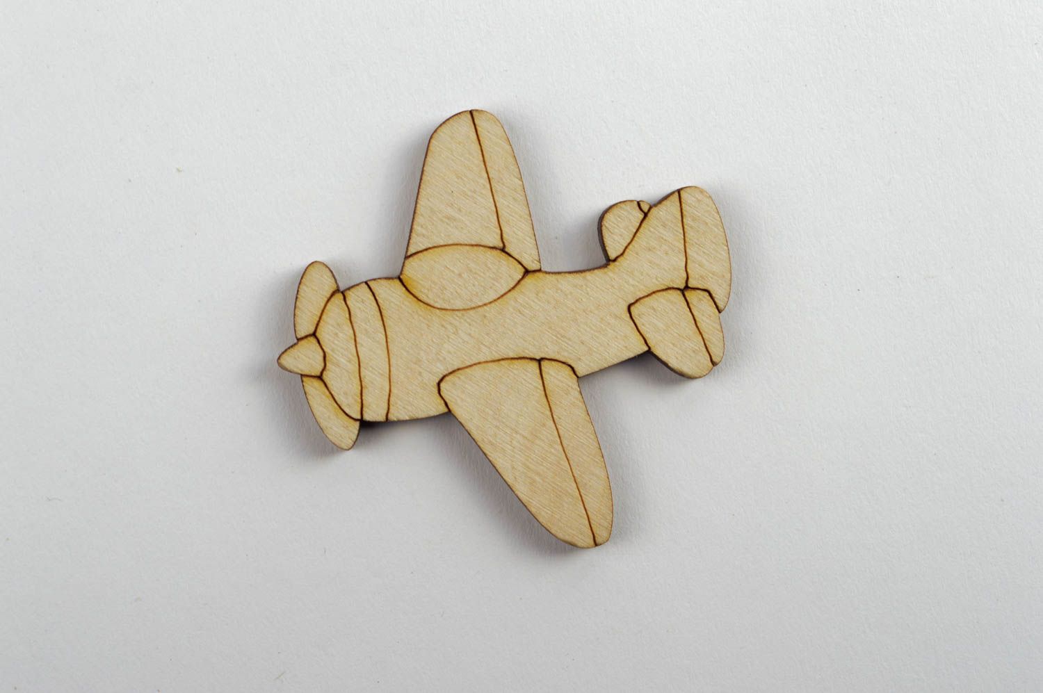 Figura para pintar hecha a mano decoración creativa regalo original Avión foto 2