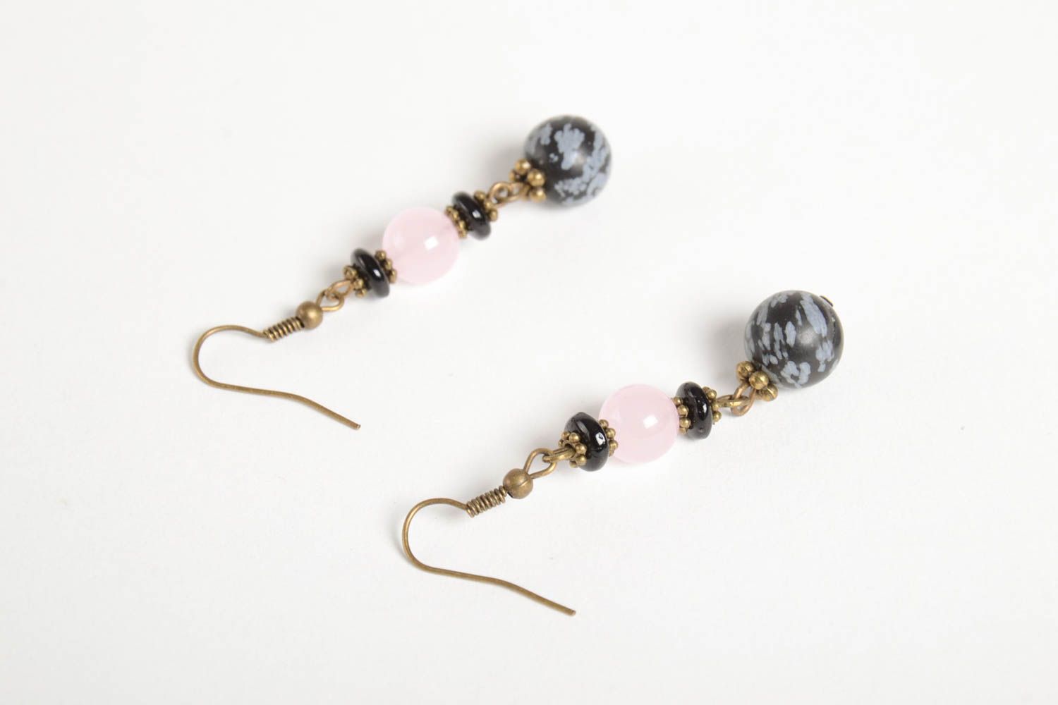 Handmade designer earrings dangling cute earrings trendy earrings with charms photo 4