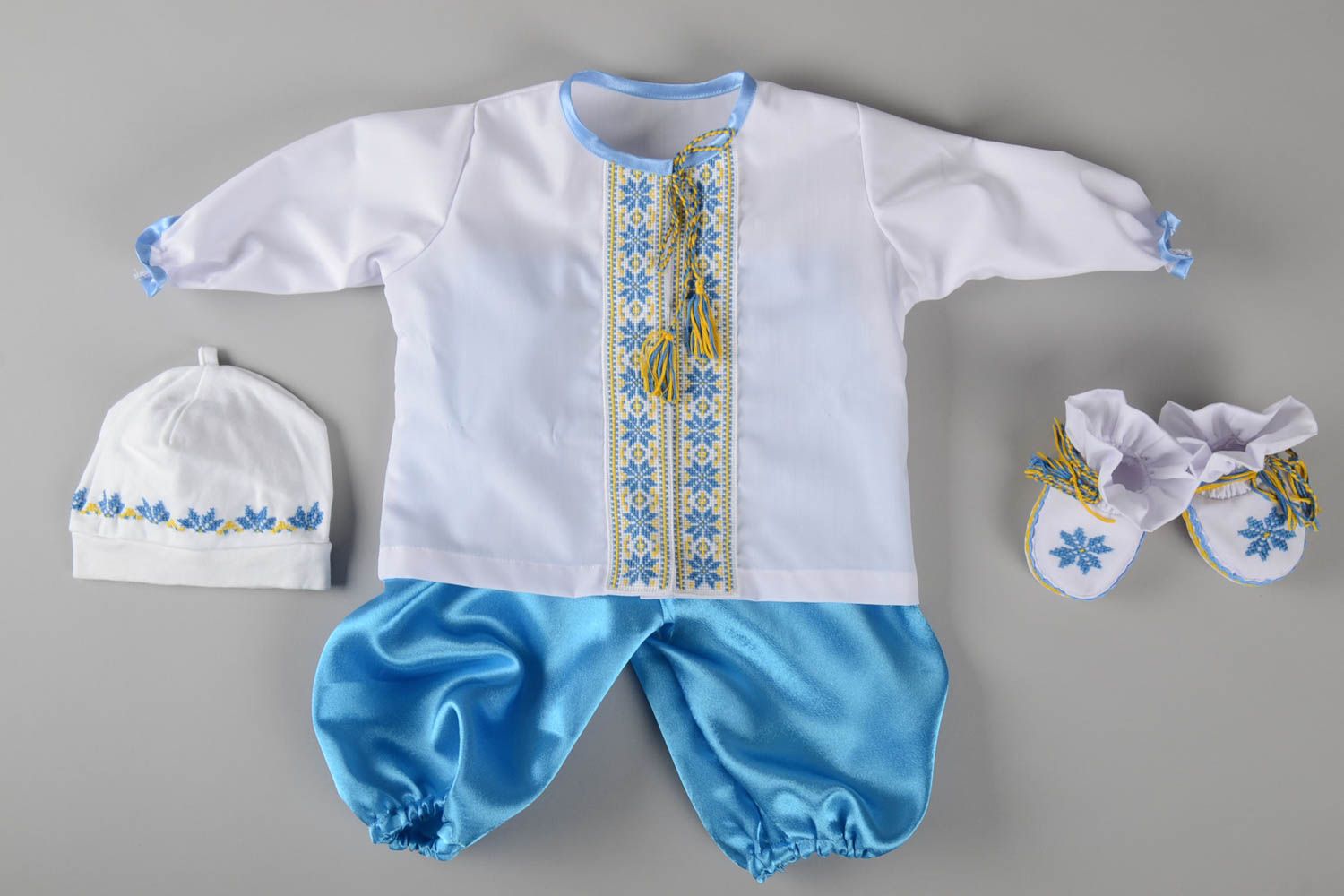Handmade grüne Bekleidung Baby Accessoires für Kleinkinder Kleidung für Jungs foto 1