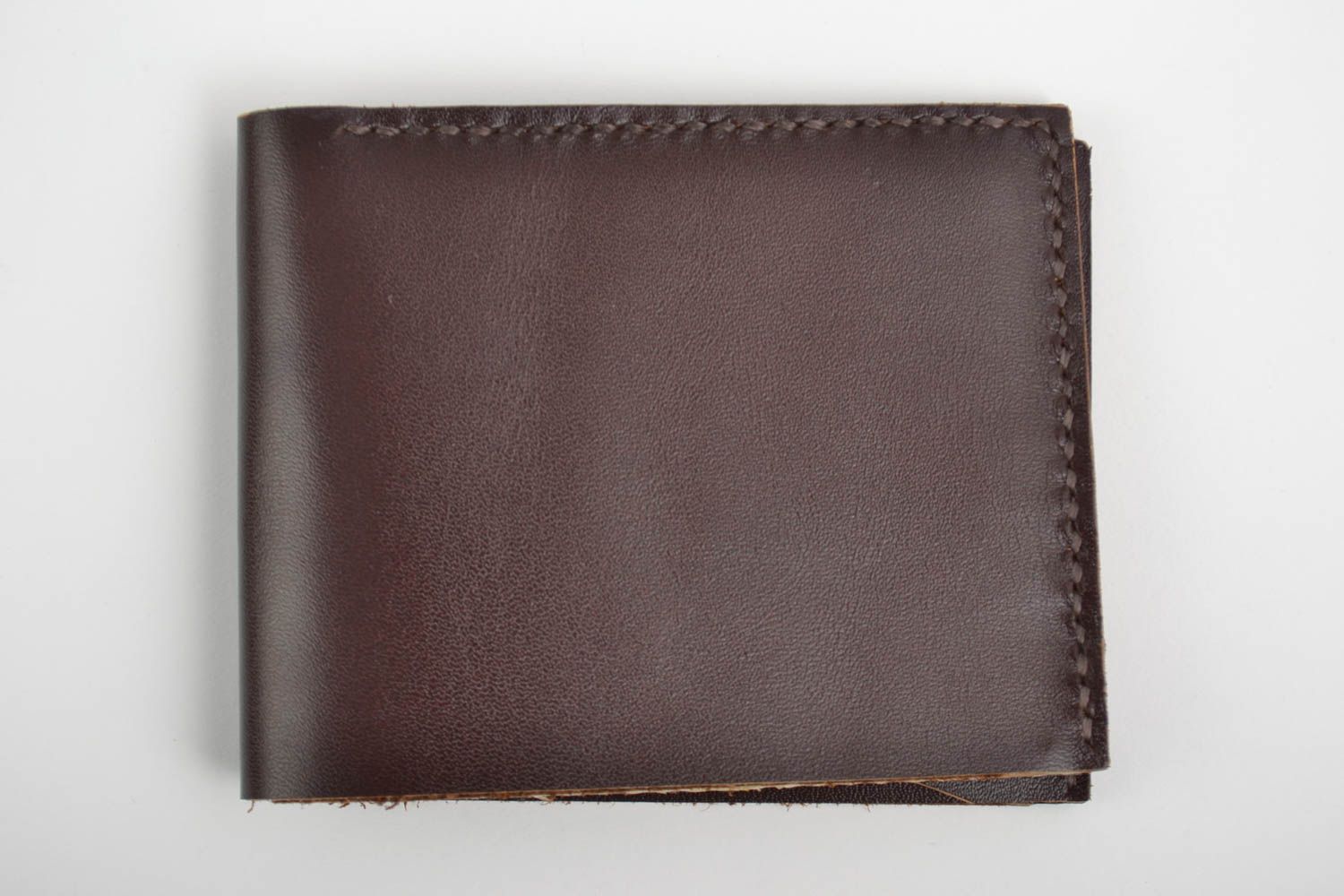 Beautiful handmade leather wallet designer wallet unisex wallet gift ideas photo 2