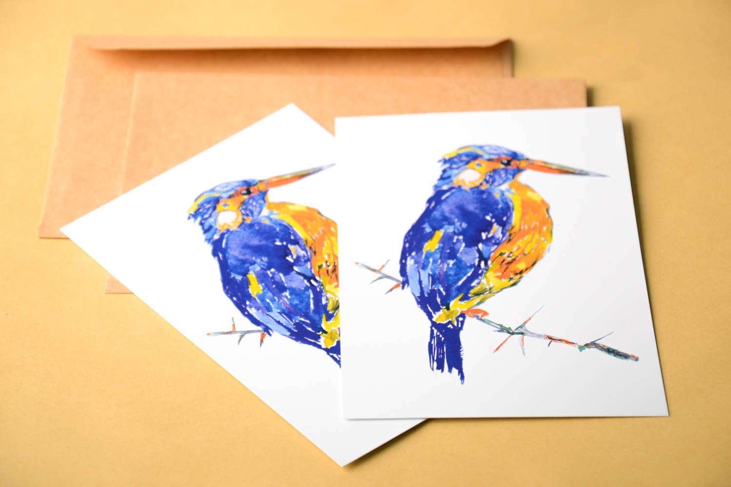 Tarjetas para felicitar artesanales postales para enviar regalo original foto 1