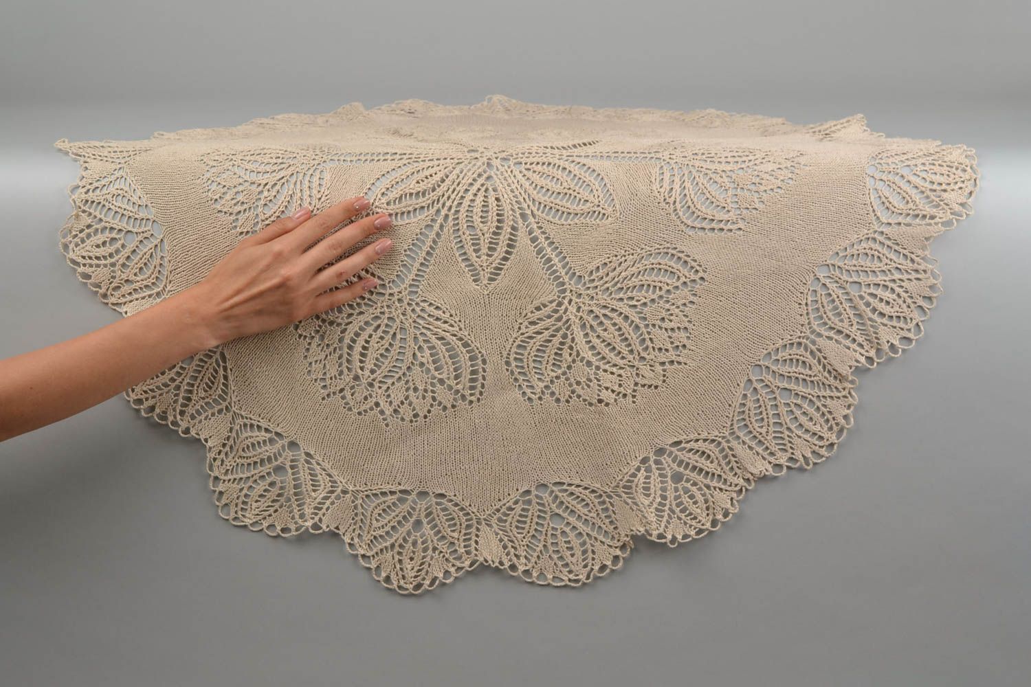 Handmade crochet napkin interior napkin for table home textiles decor ideas photo 2