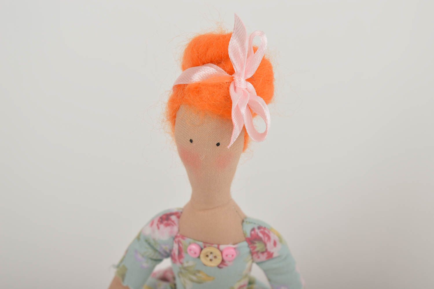 Handmade doll designer toy for girls unusual gift ideas nursery decor photo 5