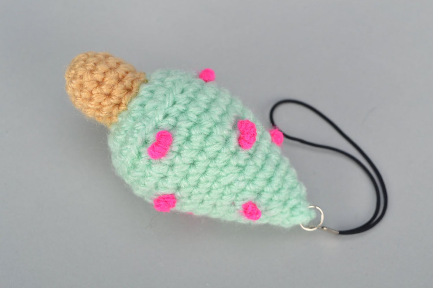 Soft keychain in the shape of Christmas tree photo 3