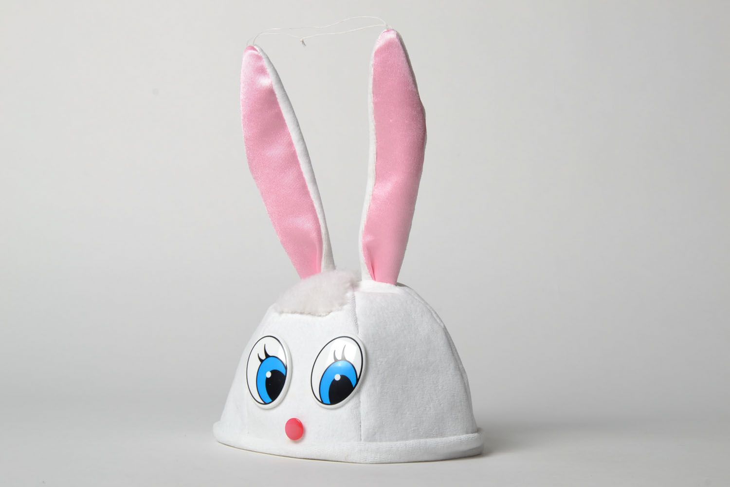 Cappello con orecchie di carnevale fatto a mano accessorio divertente da bambini foto 4