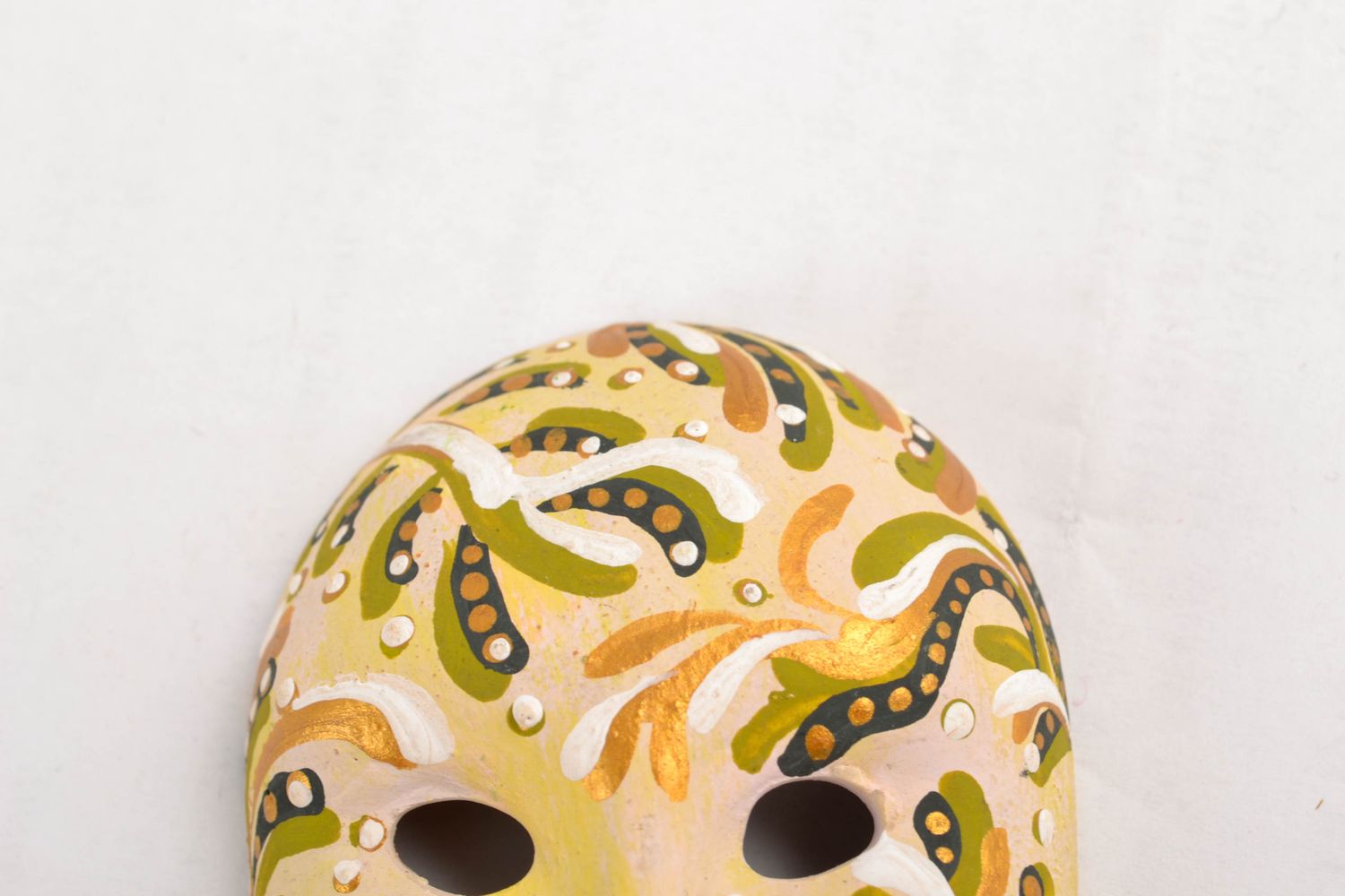 Ceramic carnival mask fridge magnet photo 4