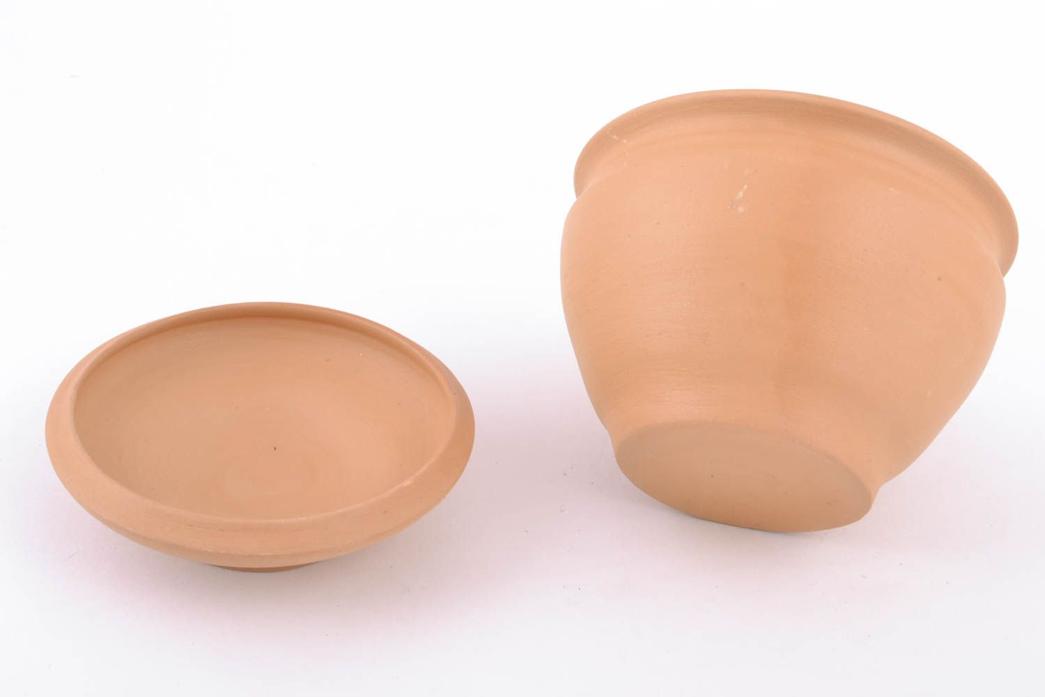 Ceramic pot with lid for baking 0.5 l photo 5