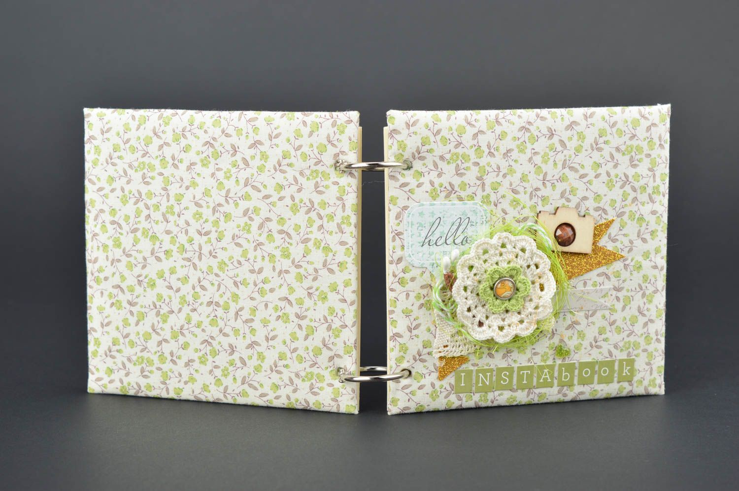 Handmade designer notebook stylish unusual notebook cute diary for girls photo 3
