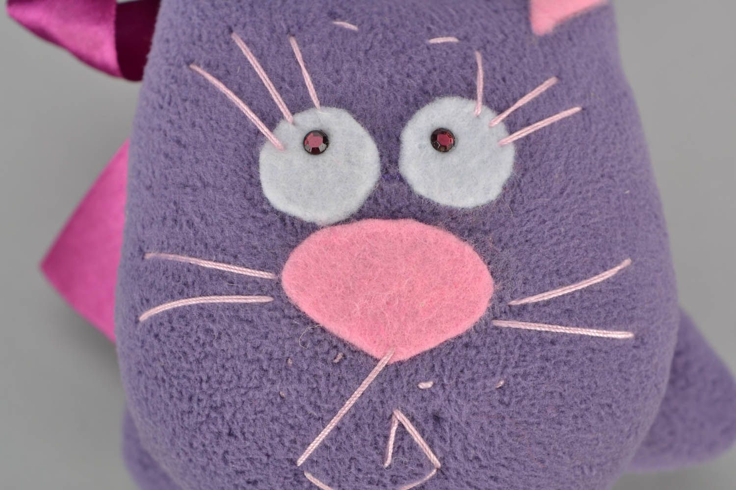 Soft toy Lilac Cat photo 5
