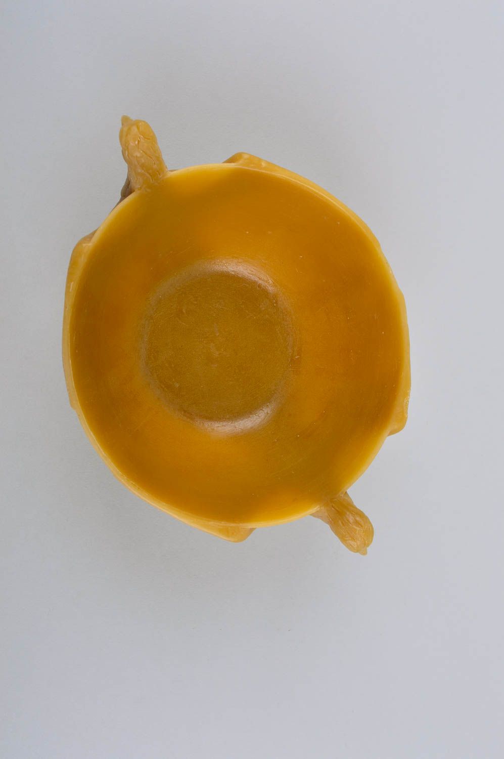 Handmade Öko Geschirr runde Schüssel aus Bienenwachs Küchen Deko mit Adler foto 5
