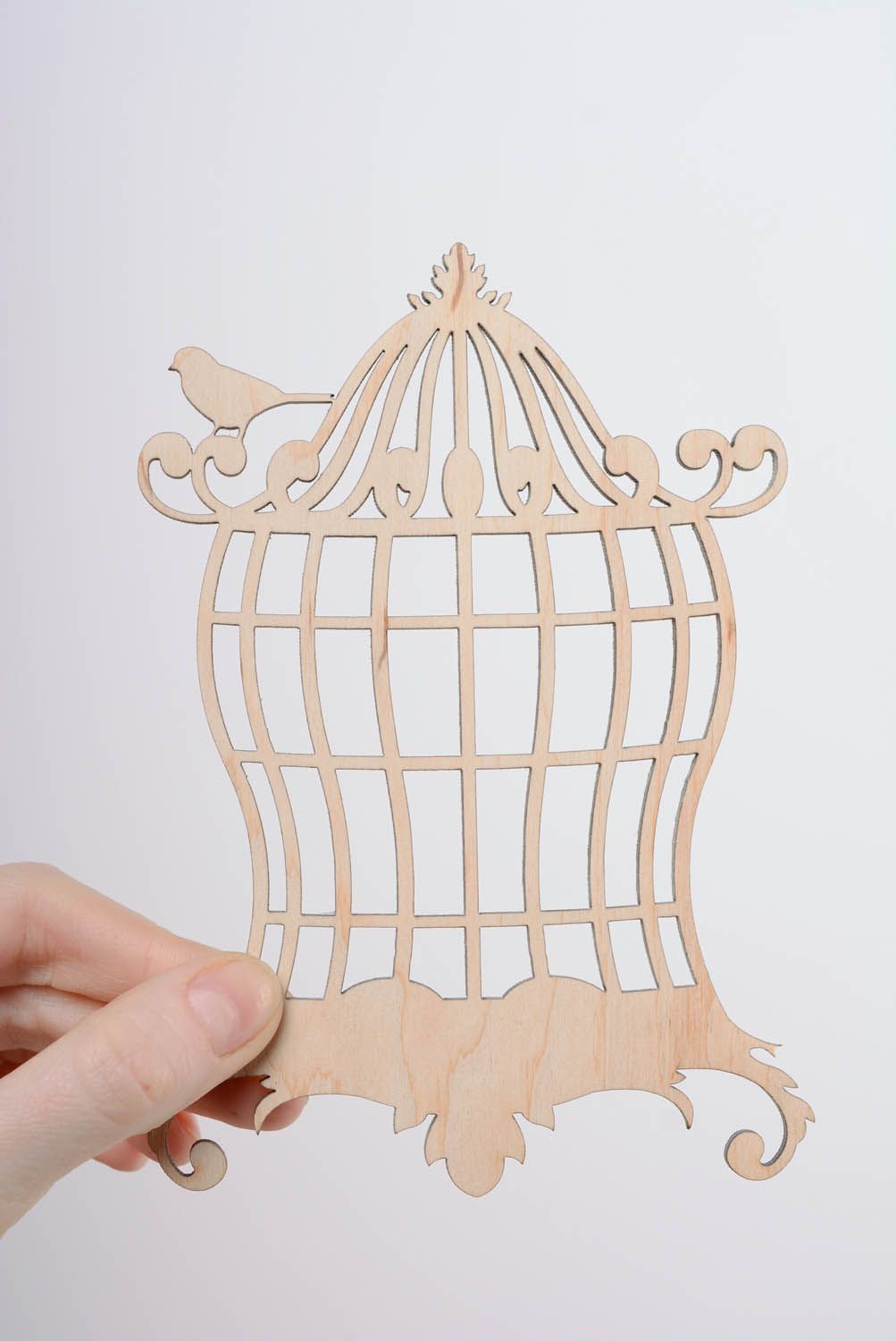 Silhouette de cage pour bricolage créatif Cage à oiseau photo 4