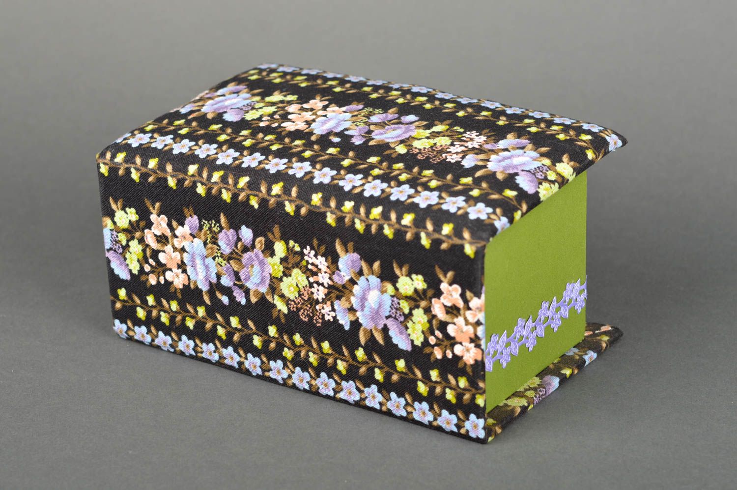 Handmade designer box for jewelry wooden box home organizer present for women photo 4