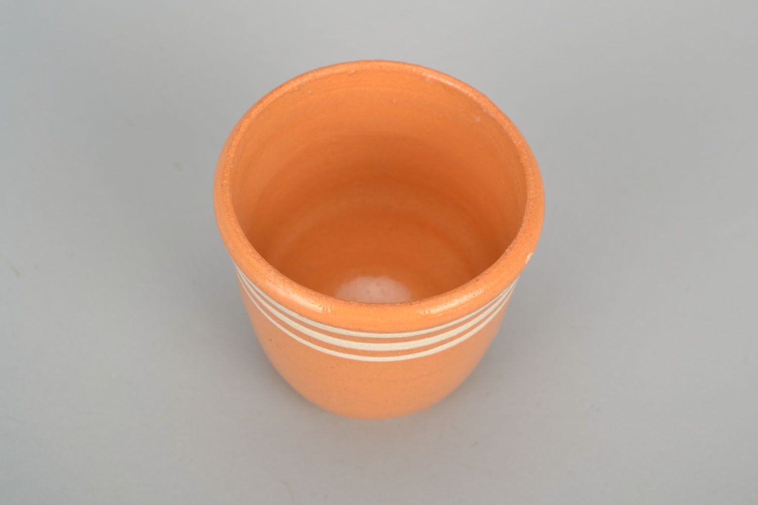 Small clay salt bowl photo 3
