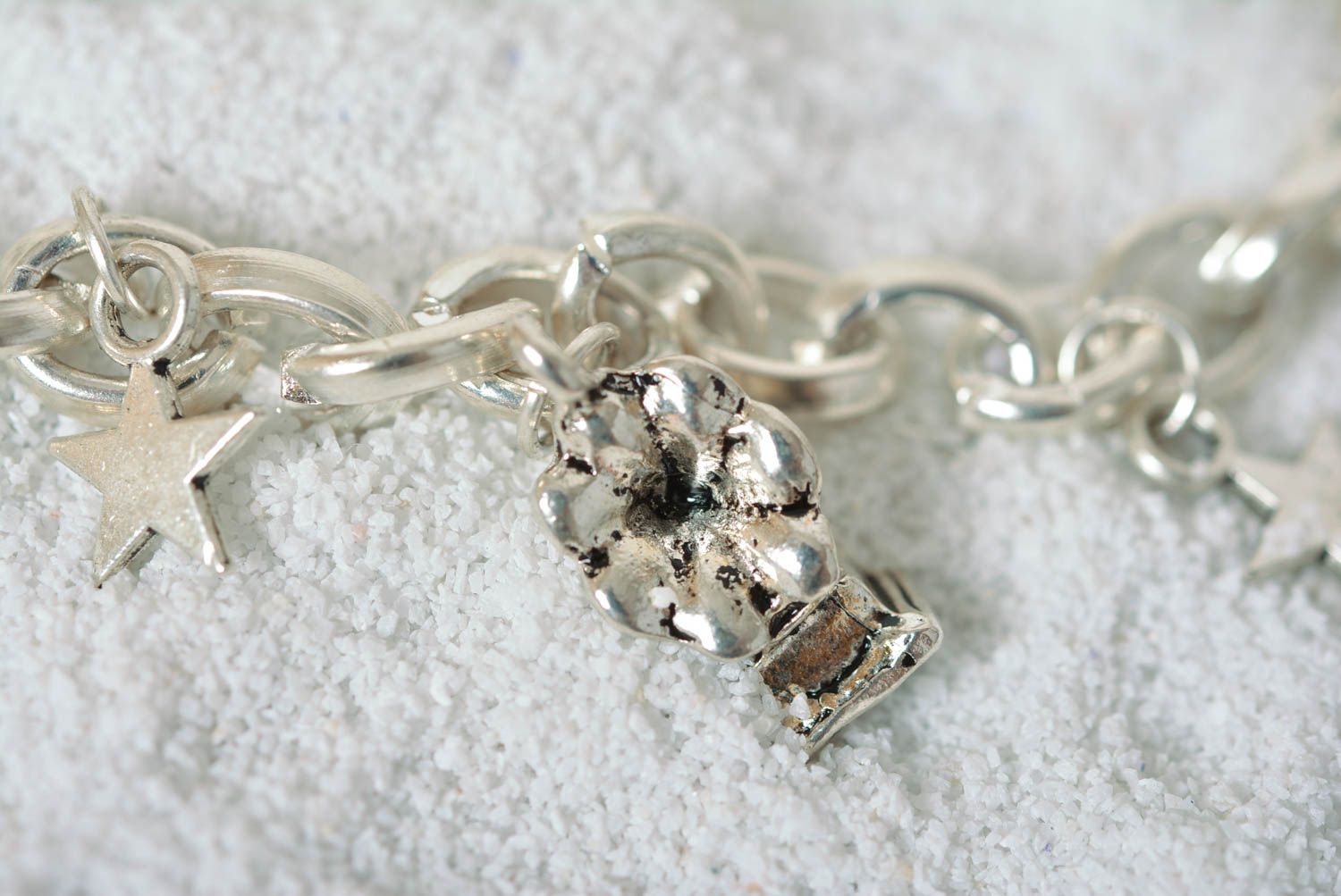 Metal bracelet homemade jewelry designer accessories charm bracelet cool gifts photo 4