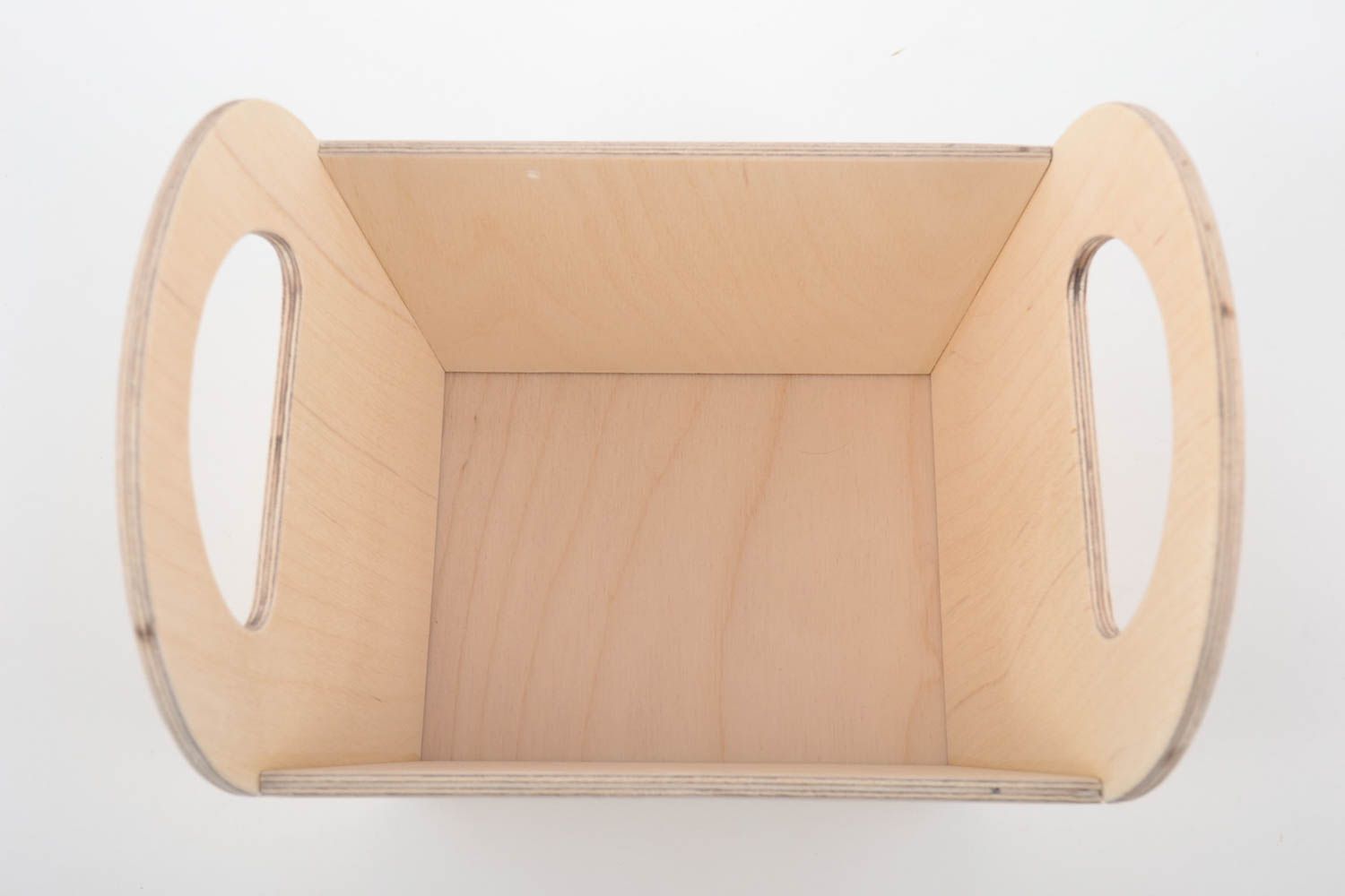Originelle Schachtel aus Holz Rohling zum Bemalen handmade für Küche foto 3