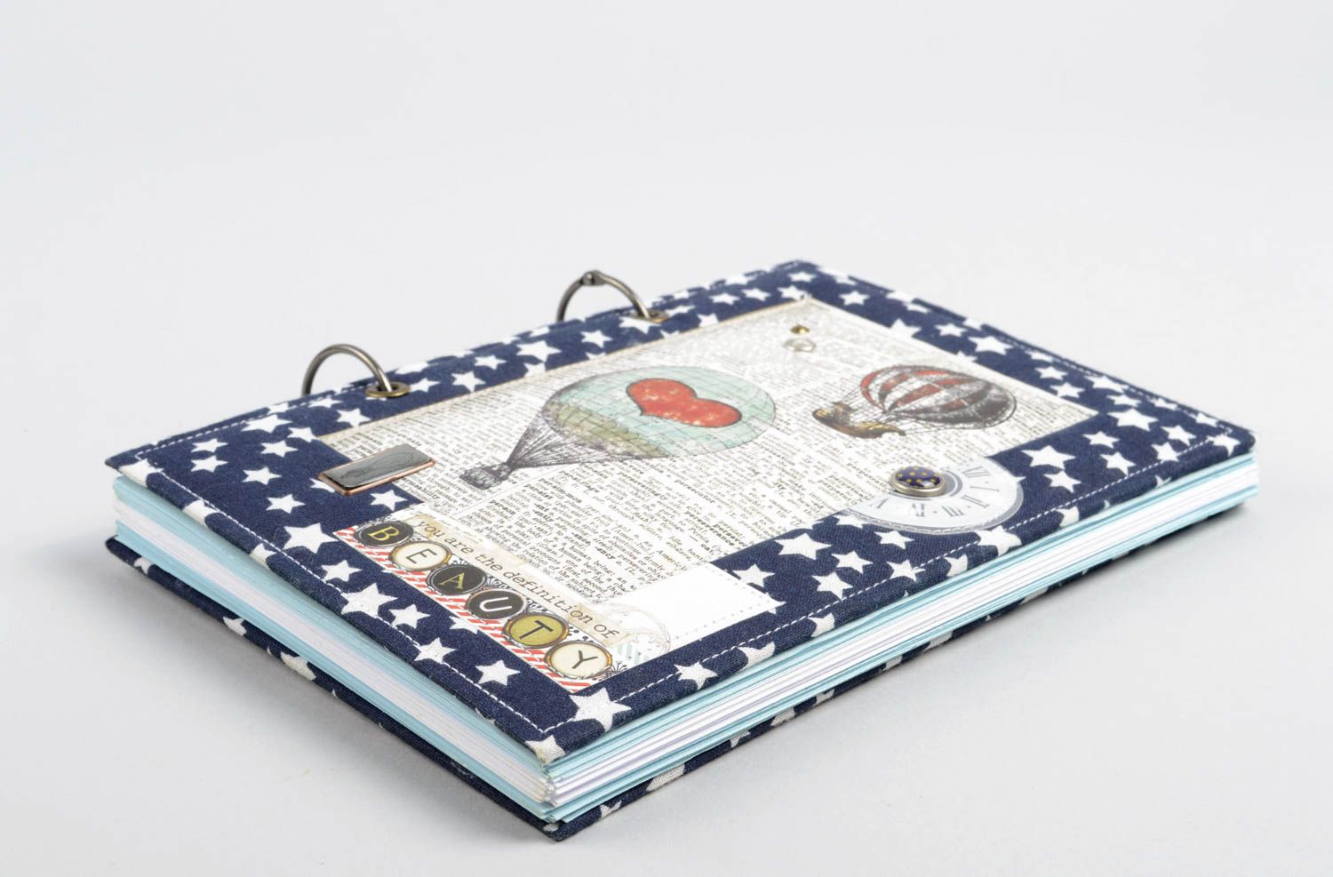 Beautiful handmade notebook design scrapbooking ideas desktop accessories photo 2