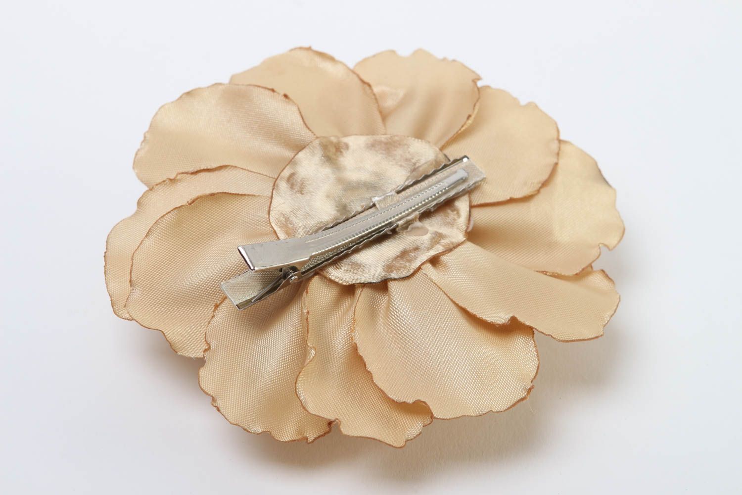 Damen Modeschmuck Handmade Haarspange Blume Accessoire für Haare groß schön foto 4