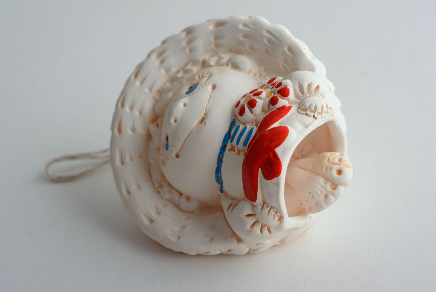 Painted ceramic bell photo 3