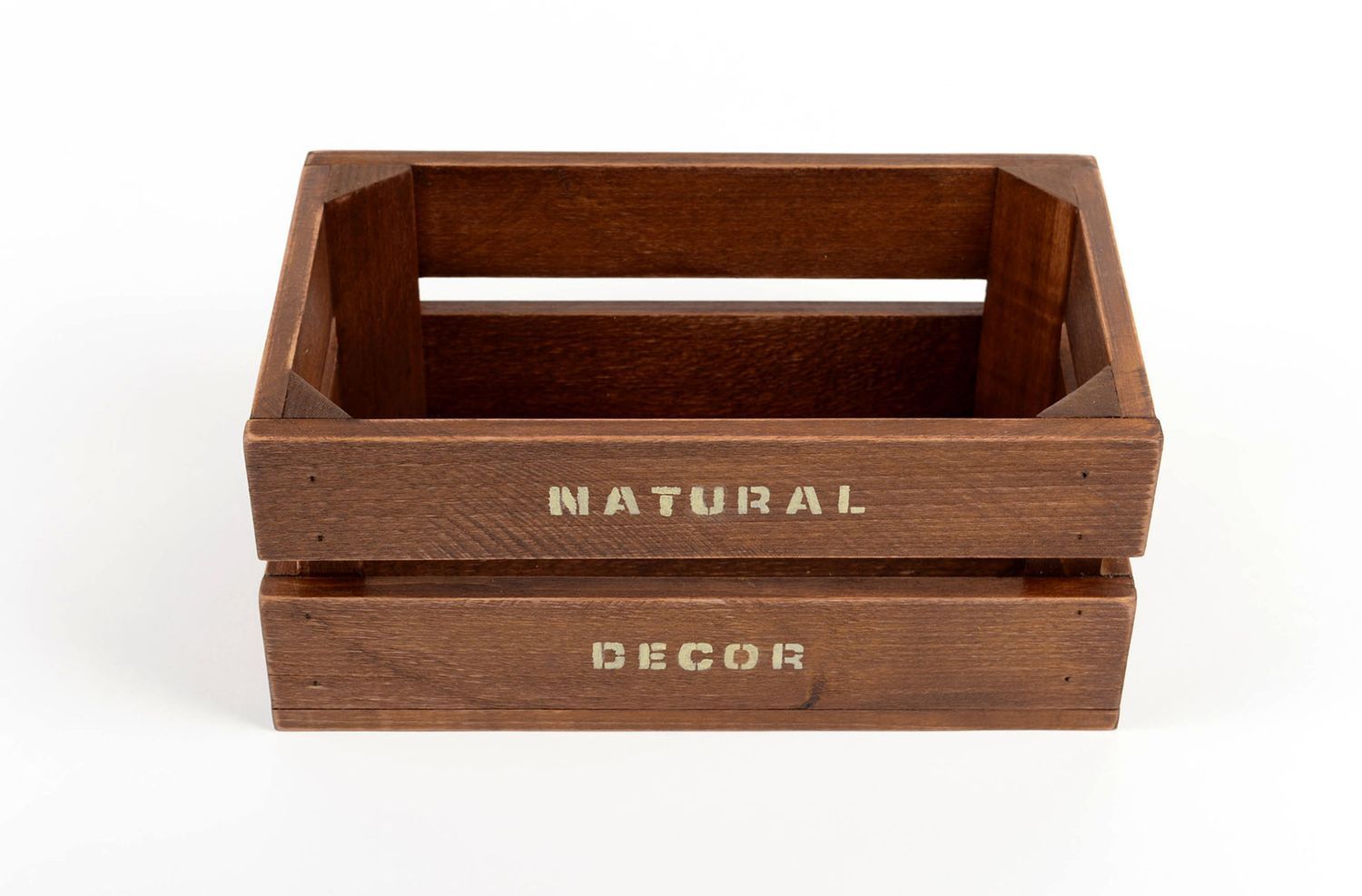Подарочная деревянная коробка ручной работы ящик из дерева предмет декора фото 1