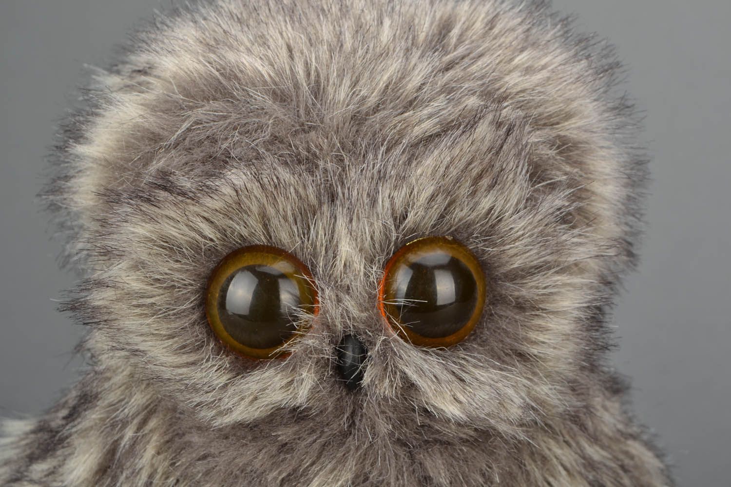 Homemade soft toy Big Owl photo 3