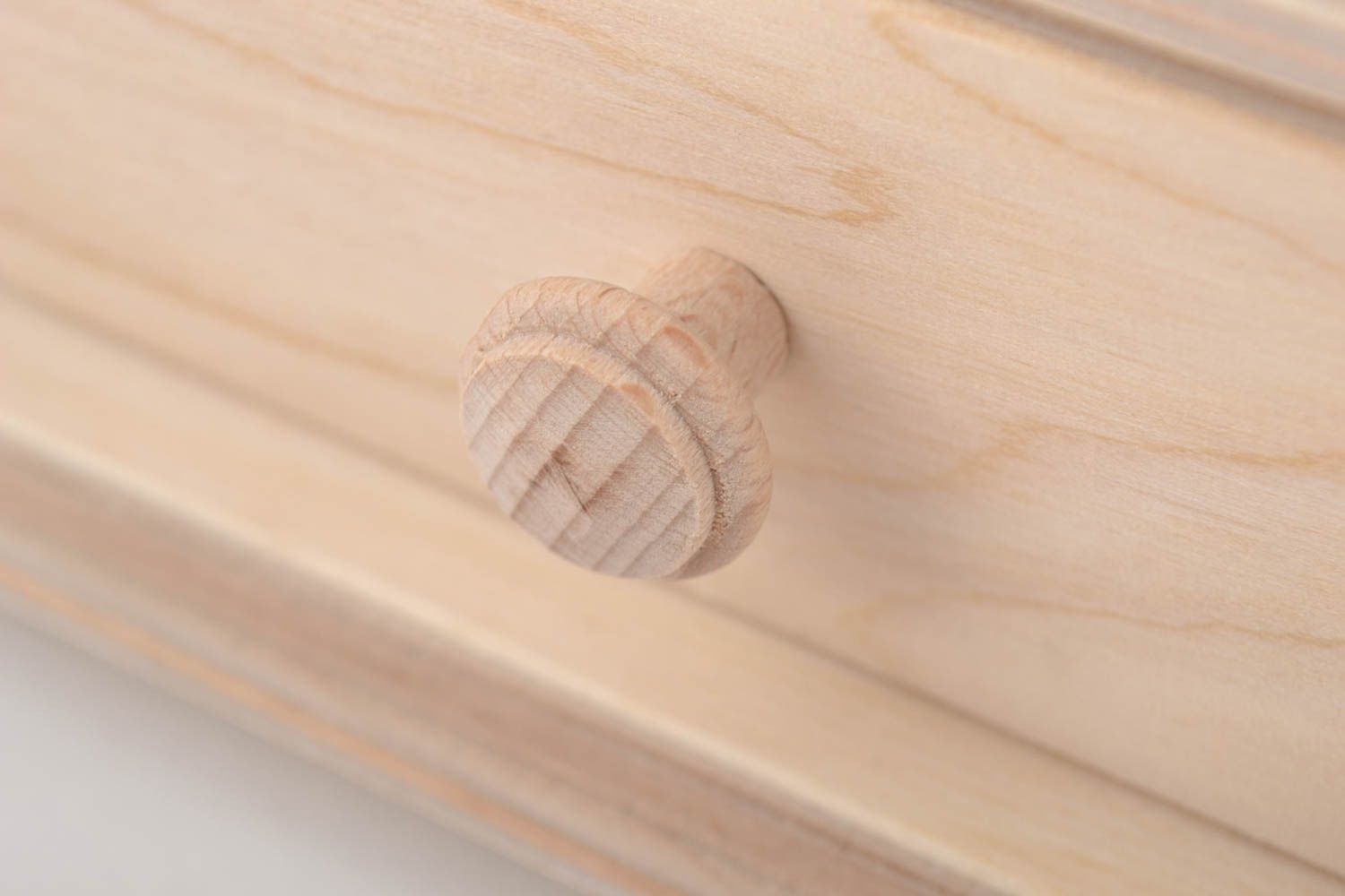 Mini Kommode Holzrohling zum Bemalen aus Sperrholz handmade originell bequem foto 2